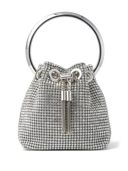 Iconic Bon Bon bag Jimmy Choo | MICROBONBONBXWSILVER